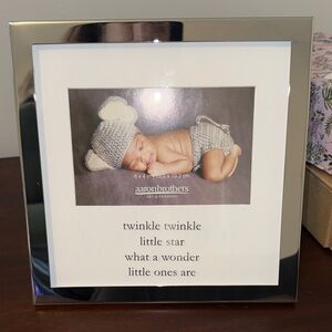 Silver Baby Photo Frame
